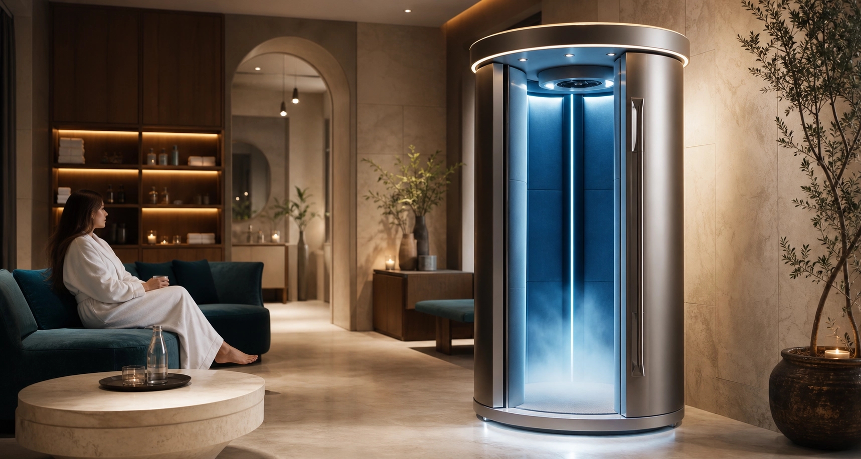 Cryo- und Longevity-Technologie in moderner Umgebung